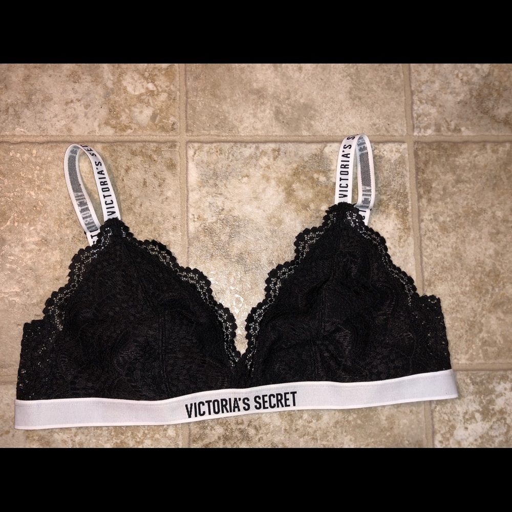 Victoria’s Secret black bralette size XL
